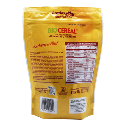 Cereal Con Arandanos Y Amaranto 180 G (GRANVITA)