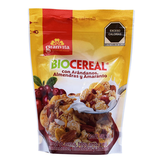 Cereal Con Arandanos Y Amaranto 180 G (GRANVITA)