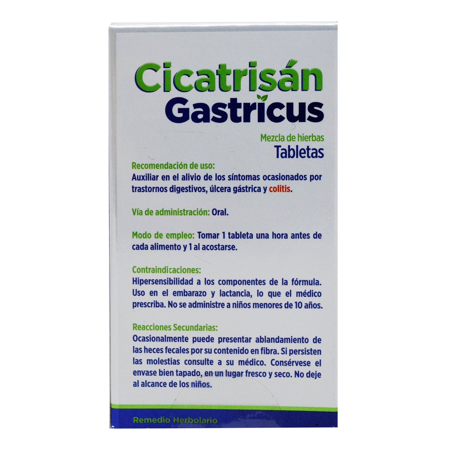 Cicatrisan 28 Tabletas (CICATRISAN GASTRICUS)