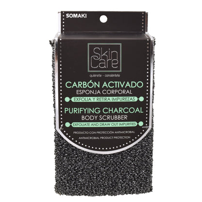 Esponja Corporal Carbon 1 Pza (SKIN CARE)