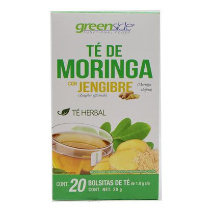 Te De Moringa Con Jengibre 20 G (GREENSIDE)