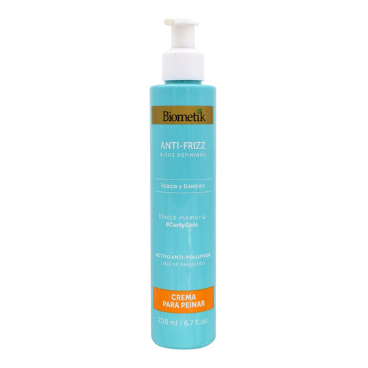 Crema Para Peinar Anti Frizz 200 Mililitros (BIOMETIK)