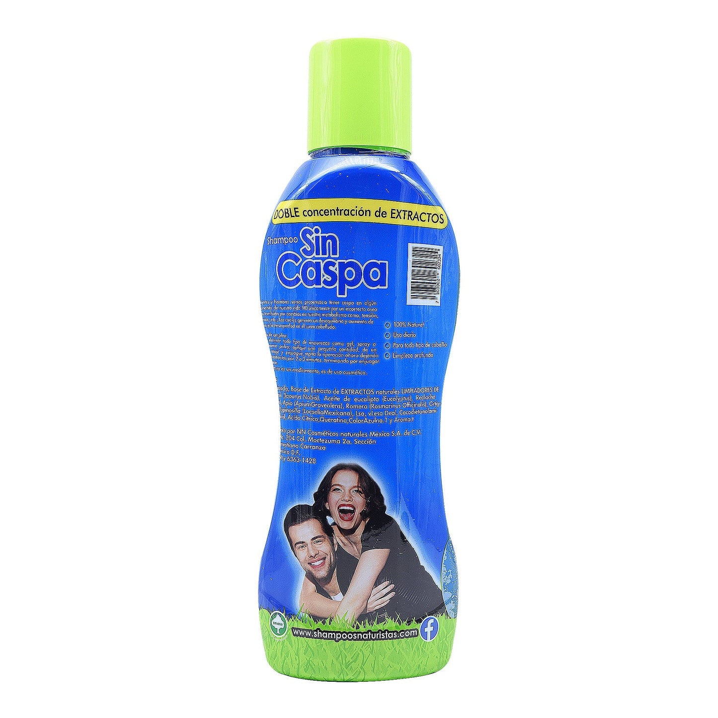Shampoo Sin Caspa 1100 Mililitros (GRANATURAL)