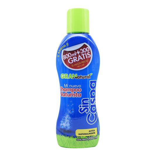 Shampoo Sin Caspa 1100 Mililitros (GRANATURAL)