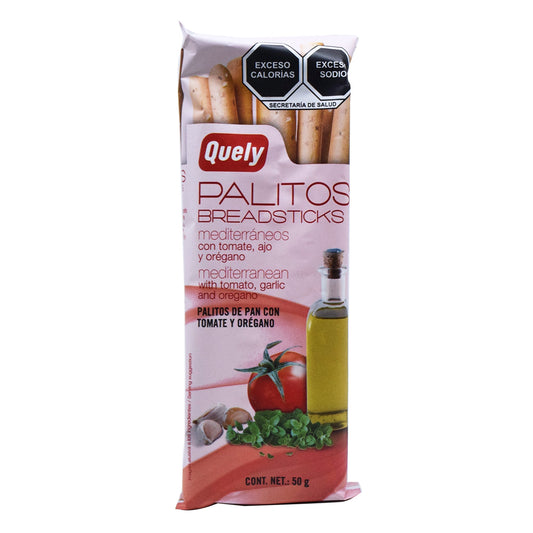 Palitos Sabor Mediterraneo 50 G (QUELY)
