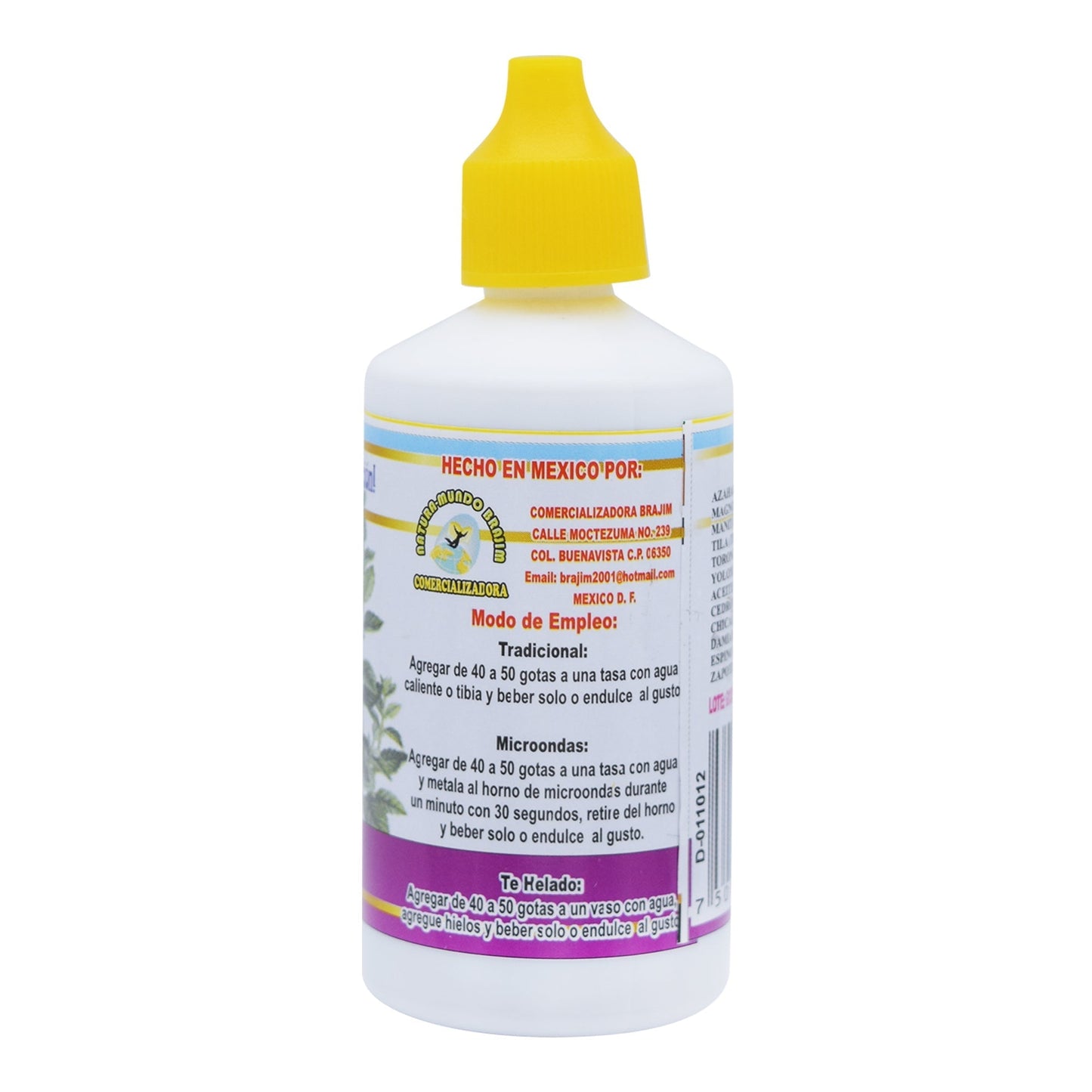 12 Flores Extracto 60 ml NATURA MUNDO BRAJIM – Equilibrio emocional, estrés y bienestar