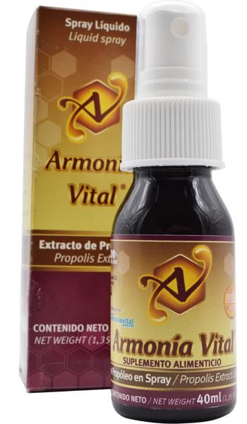 Propoleo Spray 40 Mililitros (ARMONIA VITAL)