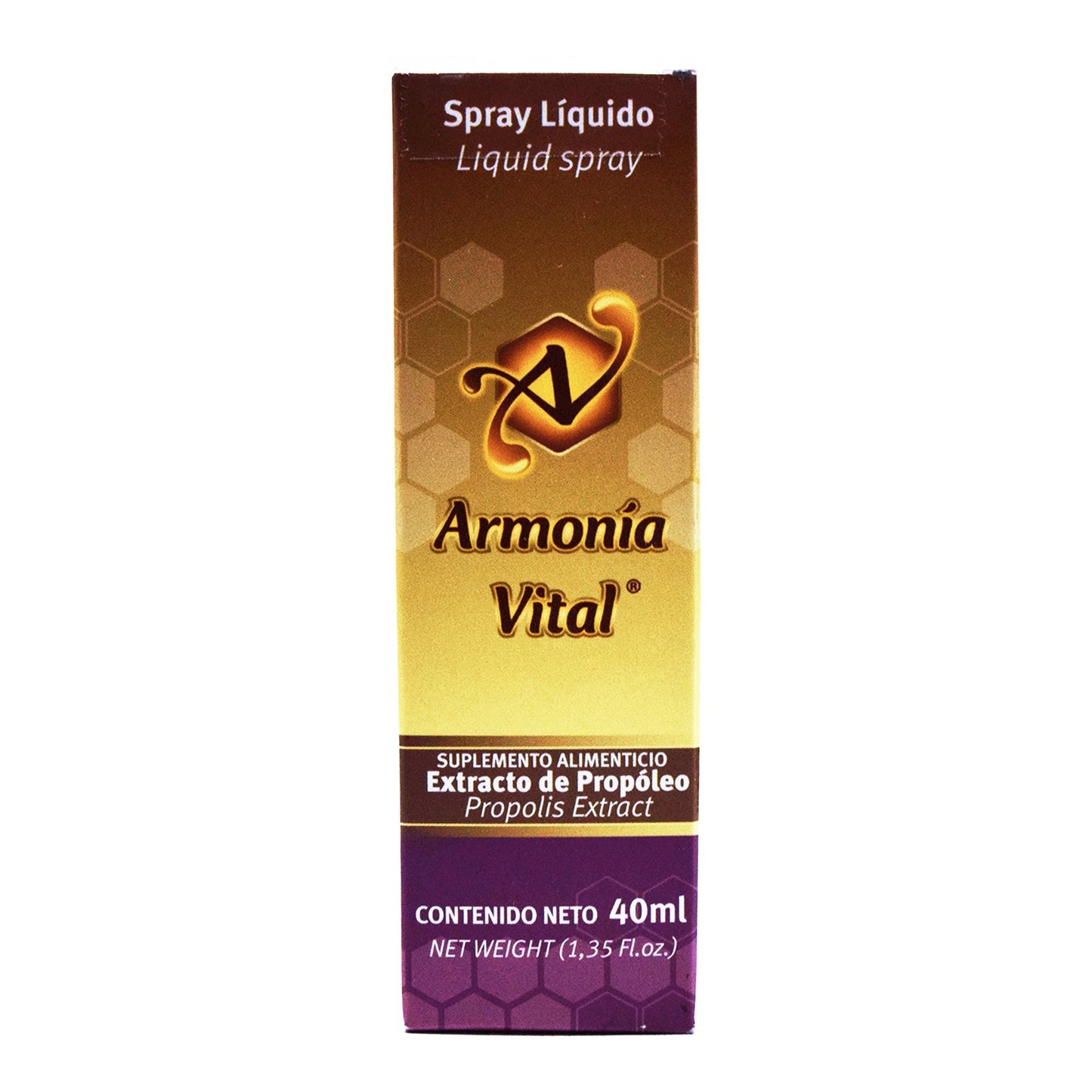 Propoleo Spray 40 Mililitros (ARMONIA VITAL)
