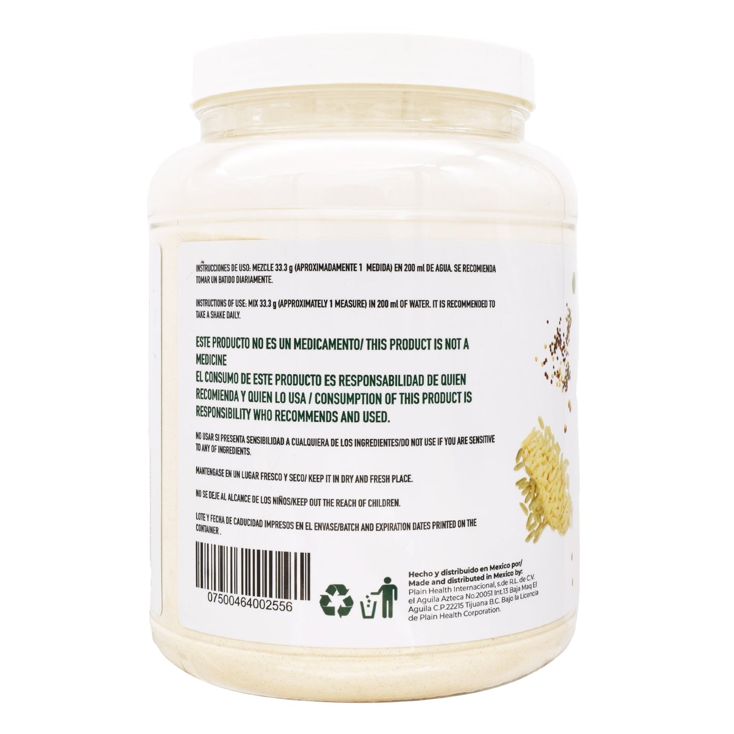 Proteina Vegetal Chai 1 Kg (BHN)