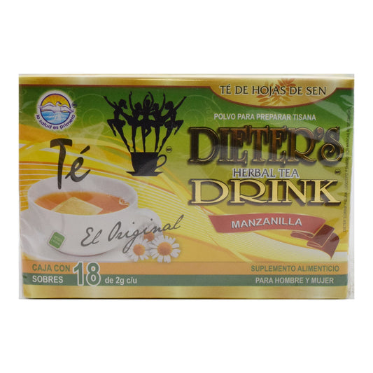 Te Dieters Drink Manzanilla 18 Sob (DIETERS DRINK)