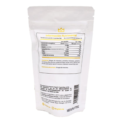 Gomitas Vinagre De Manzana 180 G (KING LAB)