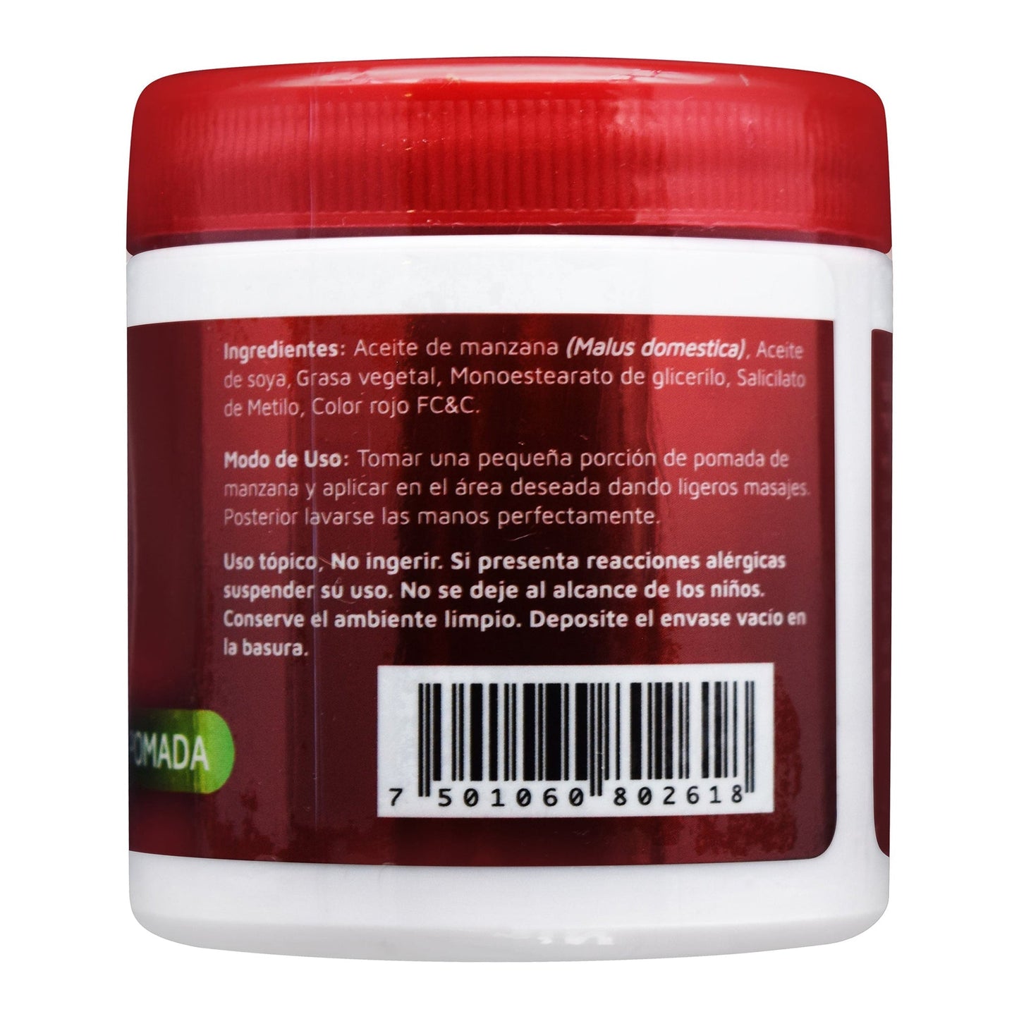 Pomada De Manzana 125 G (VIDANAT/POMADAS)