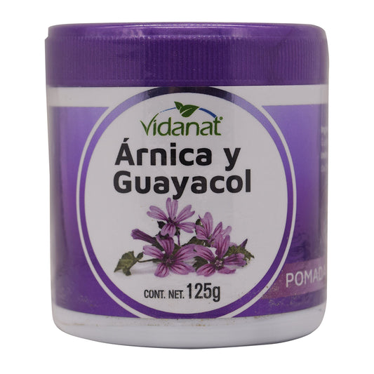Arnica Y Guayacol En Crema125 G (VIDANAT/POMADAS)
