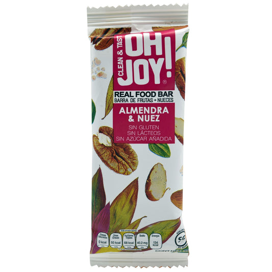 Barrita De Datil Almendra Y Nuez 35 G (Paquete 14) (OH JOY!)