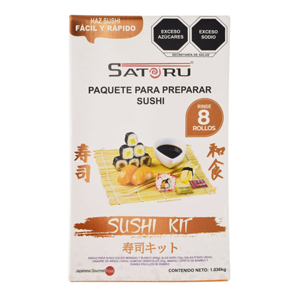Sushi Kit Prepara 8 Rollos (SATORU)