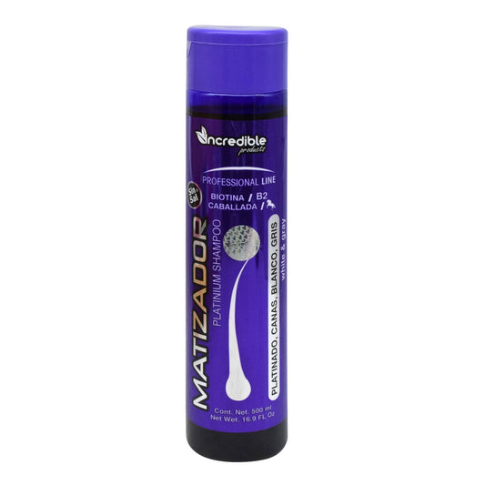 Shampoo Matizador 500 Mililitros (INCREDIBLE PRODUCTS)