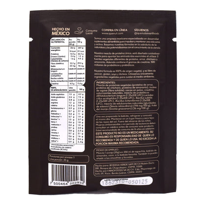 Post Workout Chocolate 35 G (Paquete 12) (QUENUT)