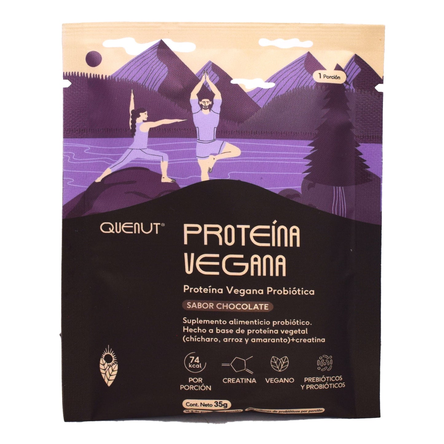 Post Workout Chocolate 35 G (Paquete 12) (QUENUT)