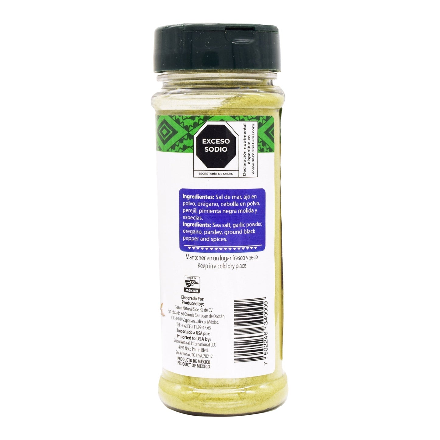 Sazonador Aves Y Pescados 100 G (SAZON NATURAL)