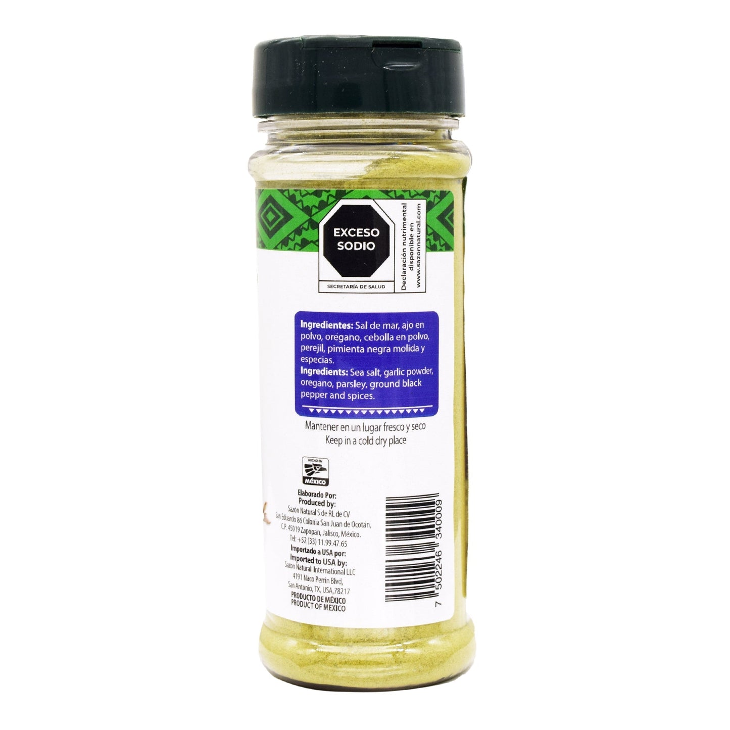 Sazonador Aves Y Pescados 100 G (SAZON NATURAL)