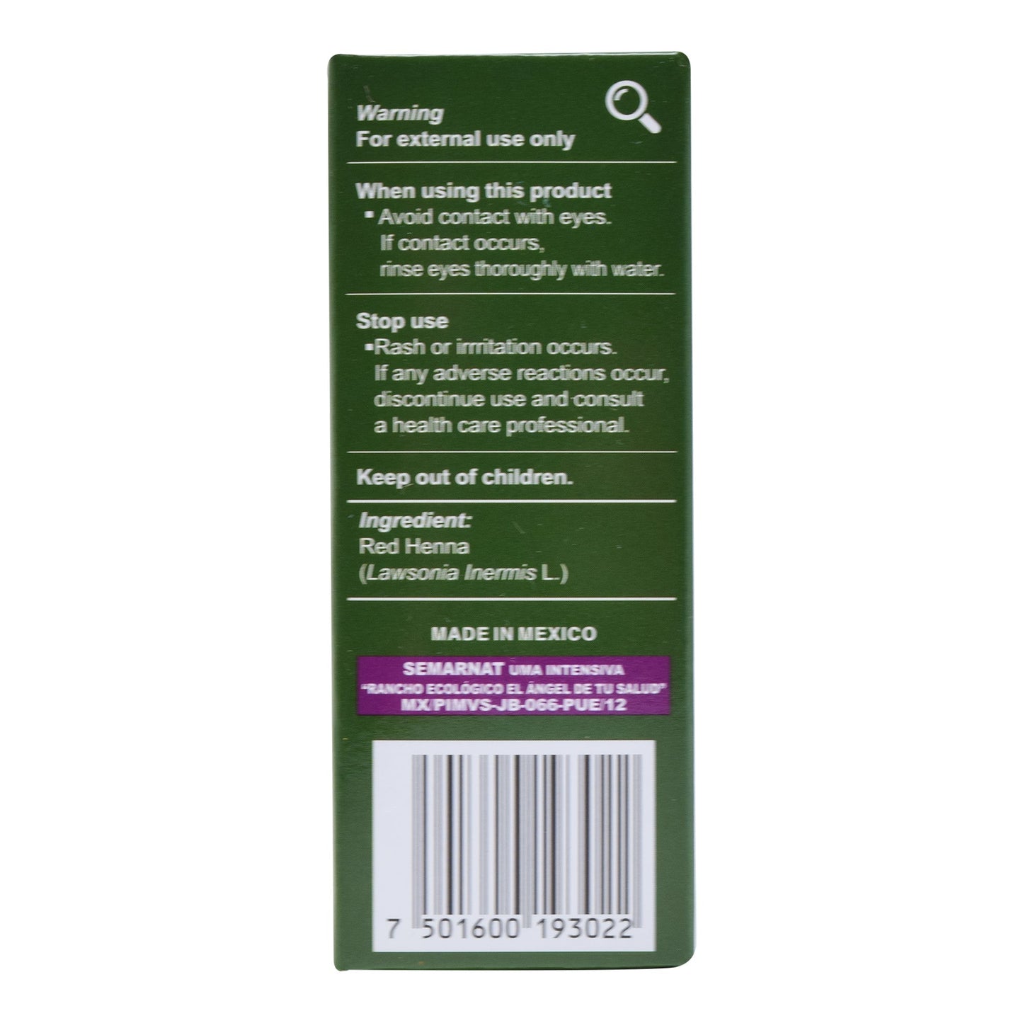 Tinte Henna 75 G (TECNOBOTANICA)