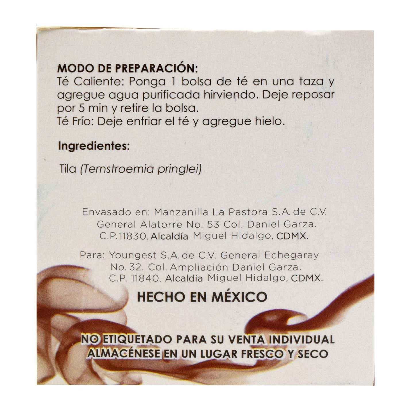 Te De Tila 25 Sob (LA PASTORA)