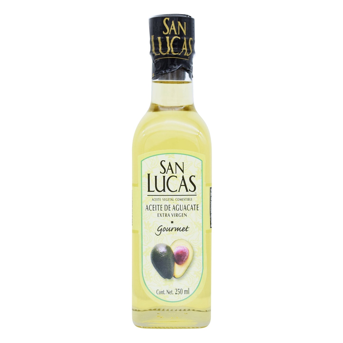 Aceite De Aguacate Extra Virgen 250 Mililitros (SAN LUCAS)
