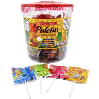 Paleta 30G Varios Sabores (Paquete 50) (BRONCOLIN)