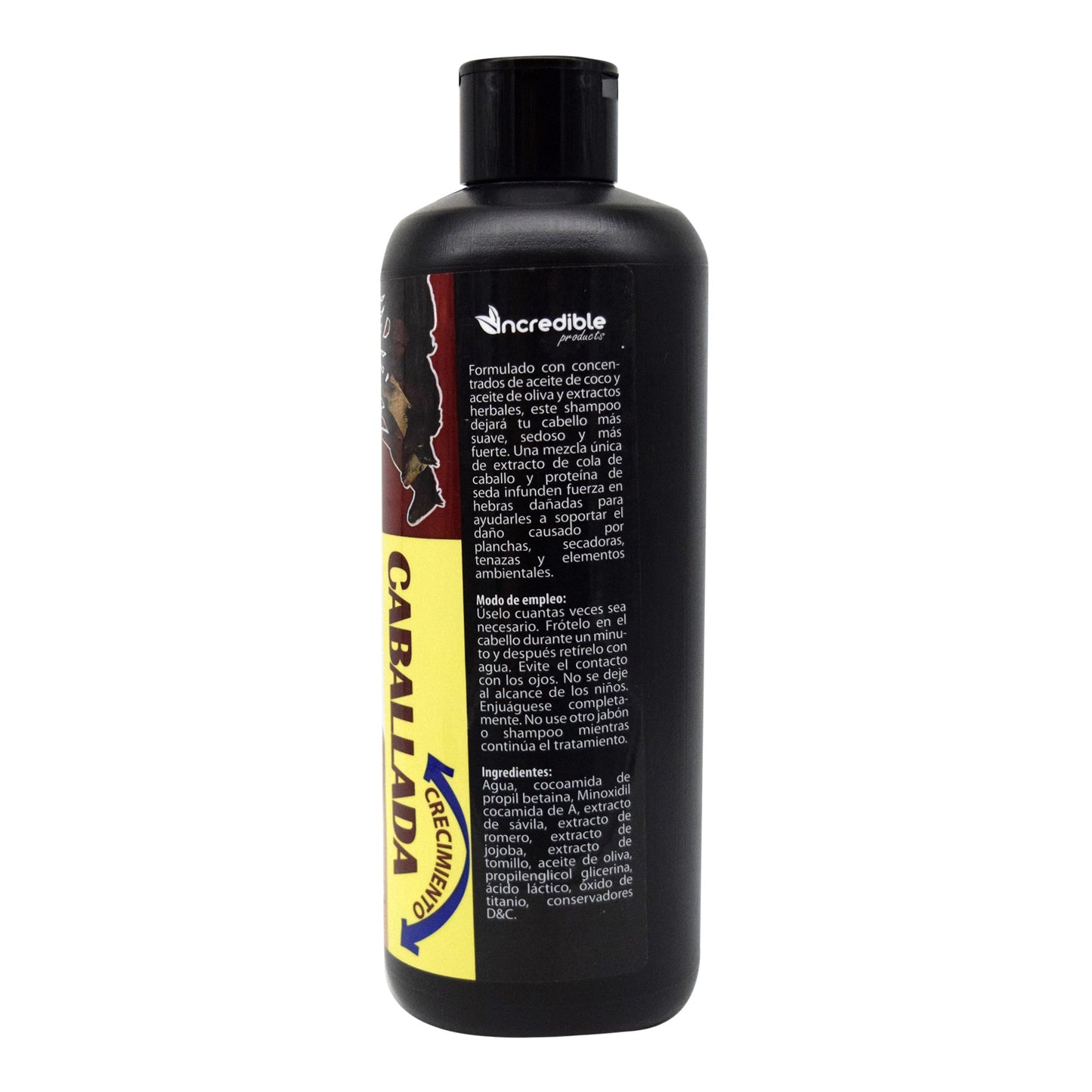 Shampoo Minoxidil Caballada 950 Mililitros (INCREDIBLE PRODUCTS)