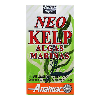 Alga Marina Kelp 90 Cápsulas (ANAHUAC)