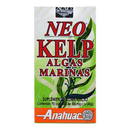Alga Marina Kelp 90 Cápsulas (ANAHUAC)