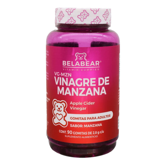 Gomitas De Vinagre De Manzana Sab Manzana 90 Gomitas (BELABEAR)