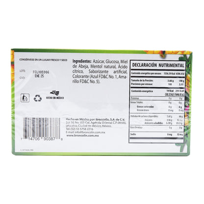 Caramelo Miel Limon Bronco Fresh 33 G (Paquete 12) (BRONCOLIN)