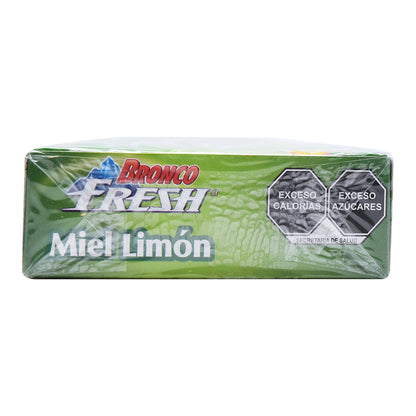 Caramelo Miel Limon Bronco Fresh 33 G (Paquete 12) (BRONCOLIN)