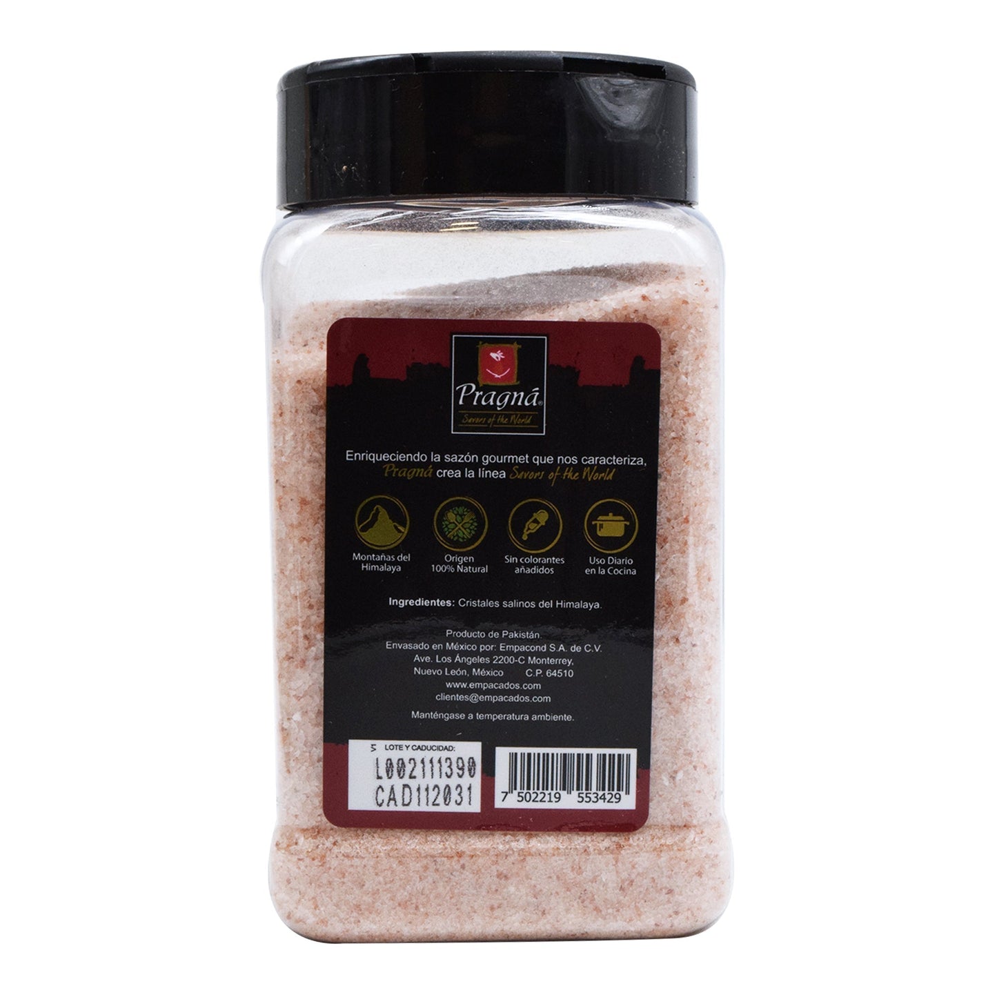 Sal Del Himalaya Molida 500 G (PRAGNA)