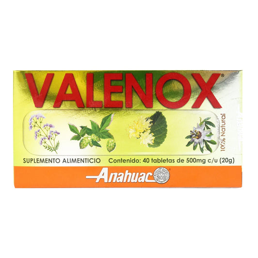Valenox 40 Tabletas (ANAHUAC)