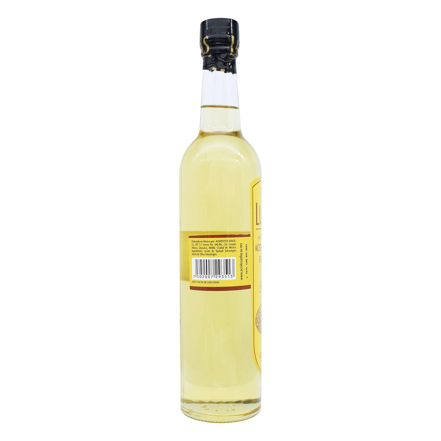 Aceite De Ajonjoli Extra Virgen Gourmet 500 Mililitros (SAN LUCAS)