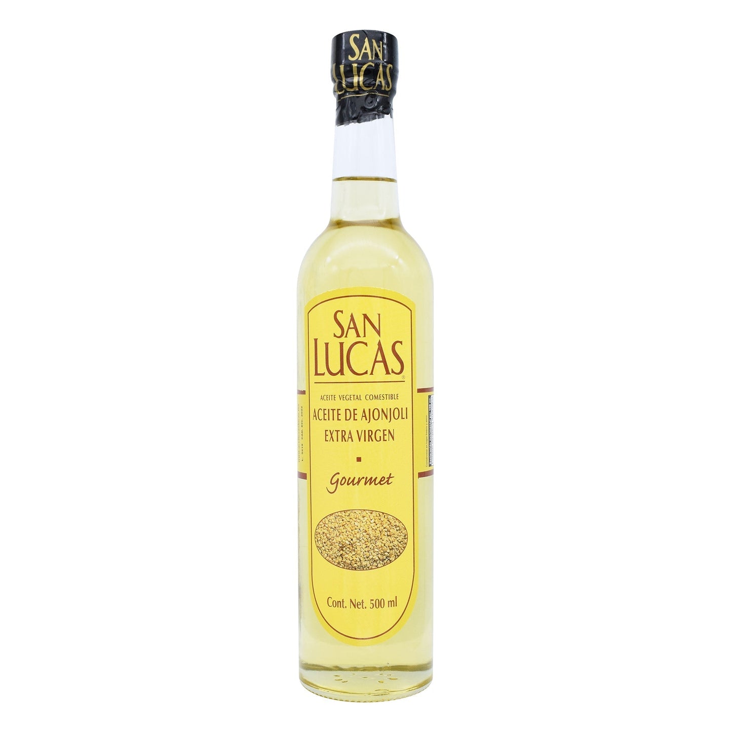Aceite De Ajonjoli Extra Virgen Gourmet 500 Mililitros (SAN LUCAS)