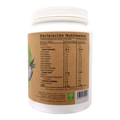 Aceite De Coco Sin Sabor 1 L (E-NATURE)