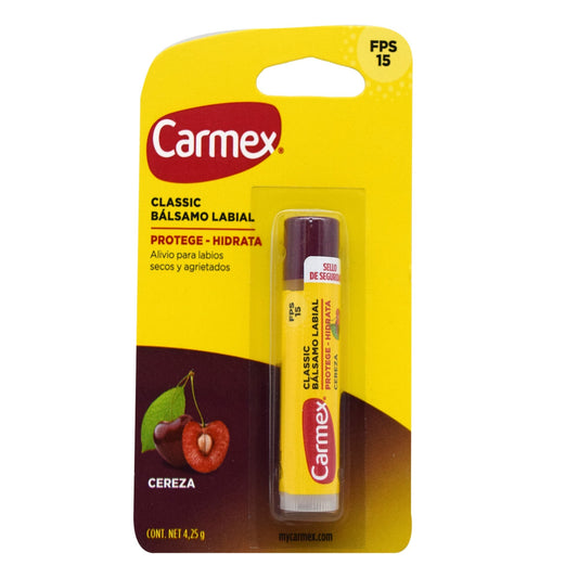 Balsamo Labial Cereza 4.25 G (Paquete 12) (CARMEX)