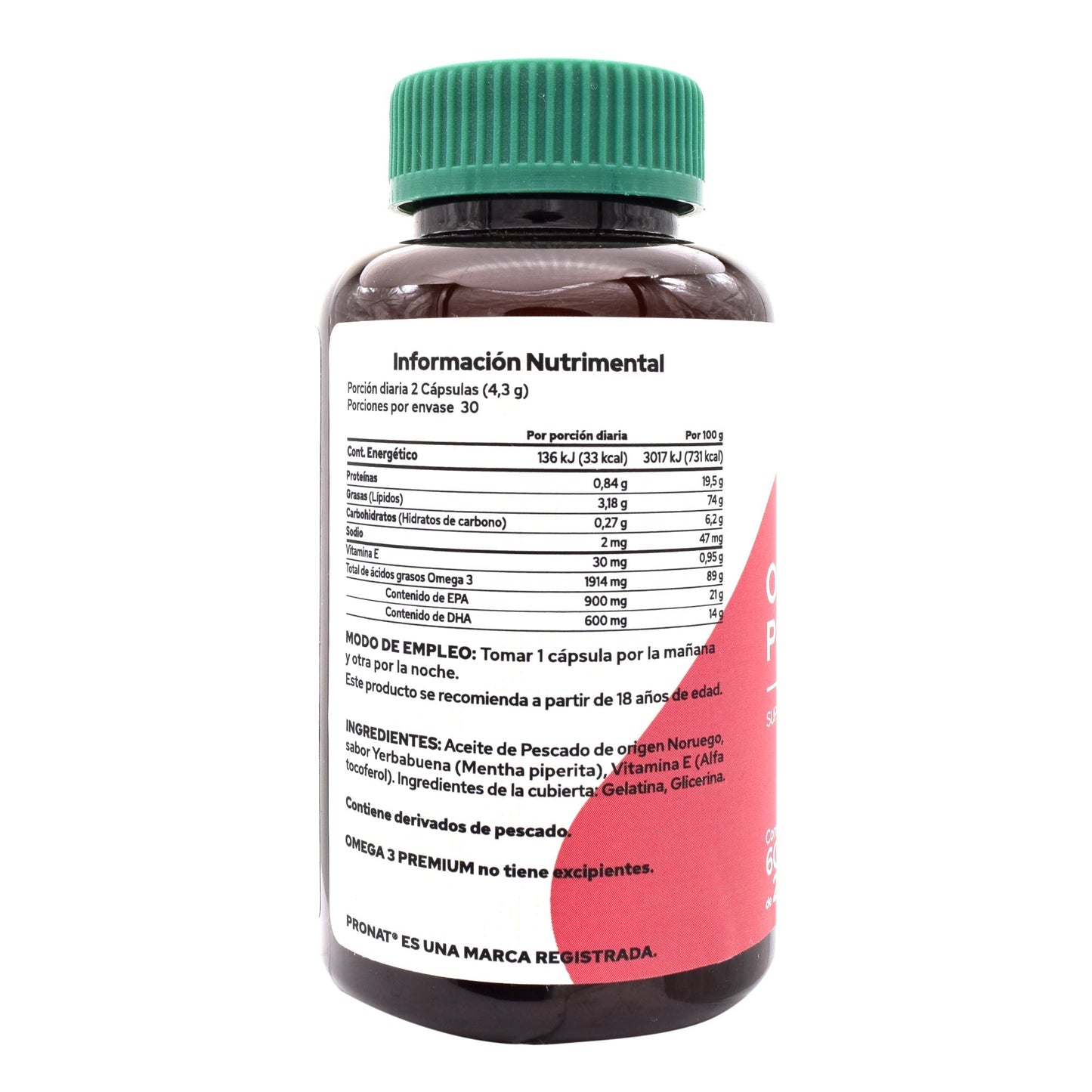 Omega 3 60 Cápsulas – Corazón, cerebro, articulaciones y salud visual