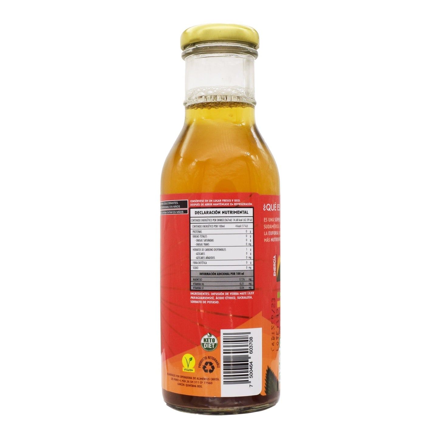 Bebida Yerba Mate 367 Mililitros (KUNKO YERBA MATE)
