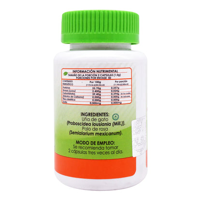 Uí±a De Gato 100 Cápsulas (ANAHUAC)