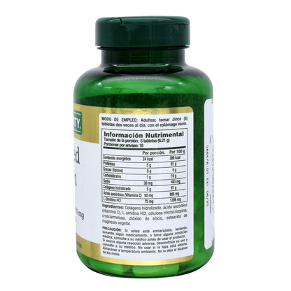 Colageno Vitamina C 90 Tabletas (NATURE´S BOUNTY)