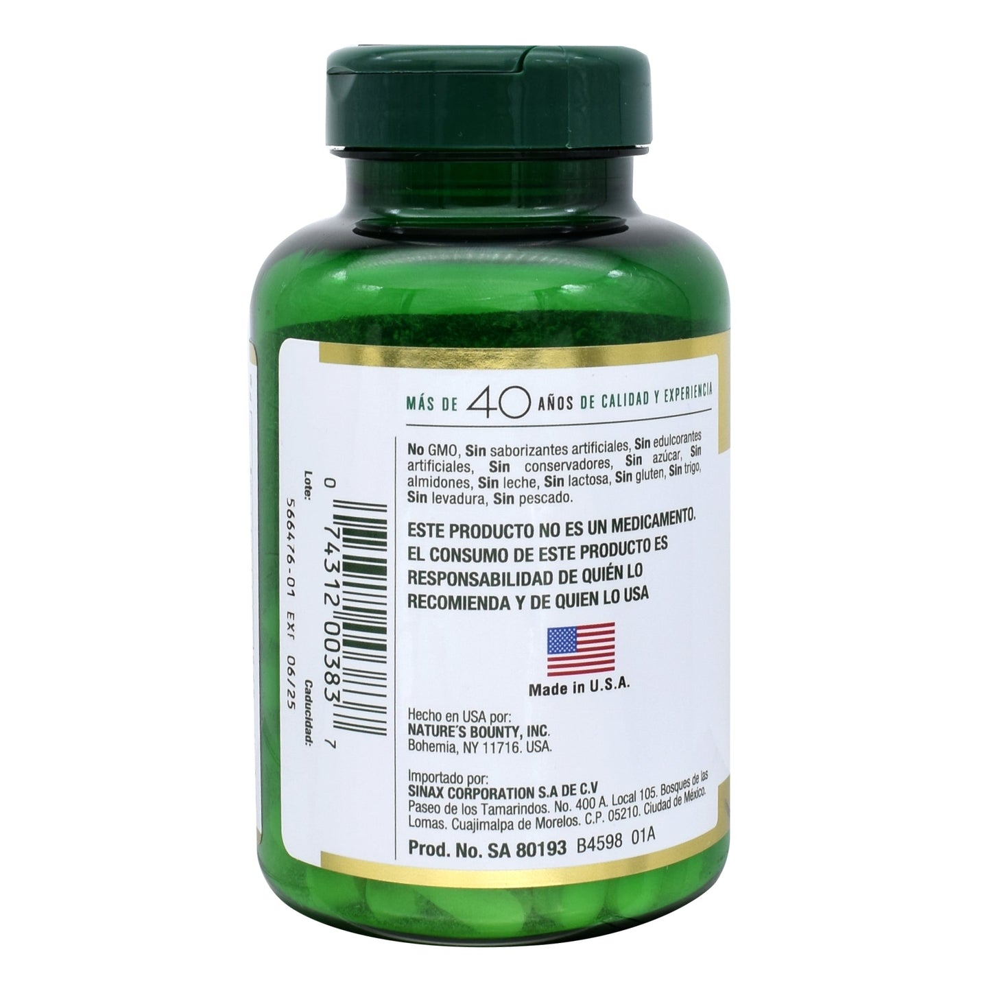 Colageno Vitamina C 90 Tabletas (NATURE´S BOUNTY)
