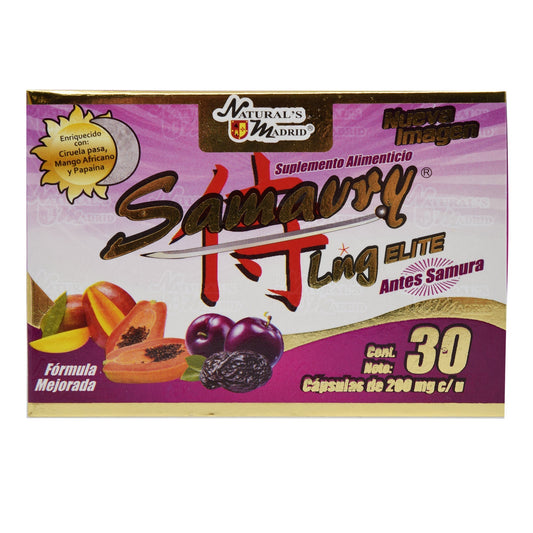 Samaury Lng Elite 30 Cápsulas (NATURALS MADRID)