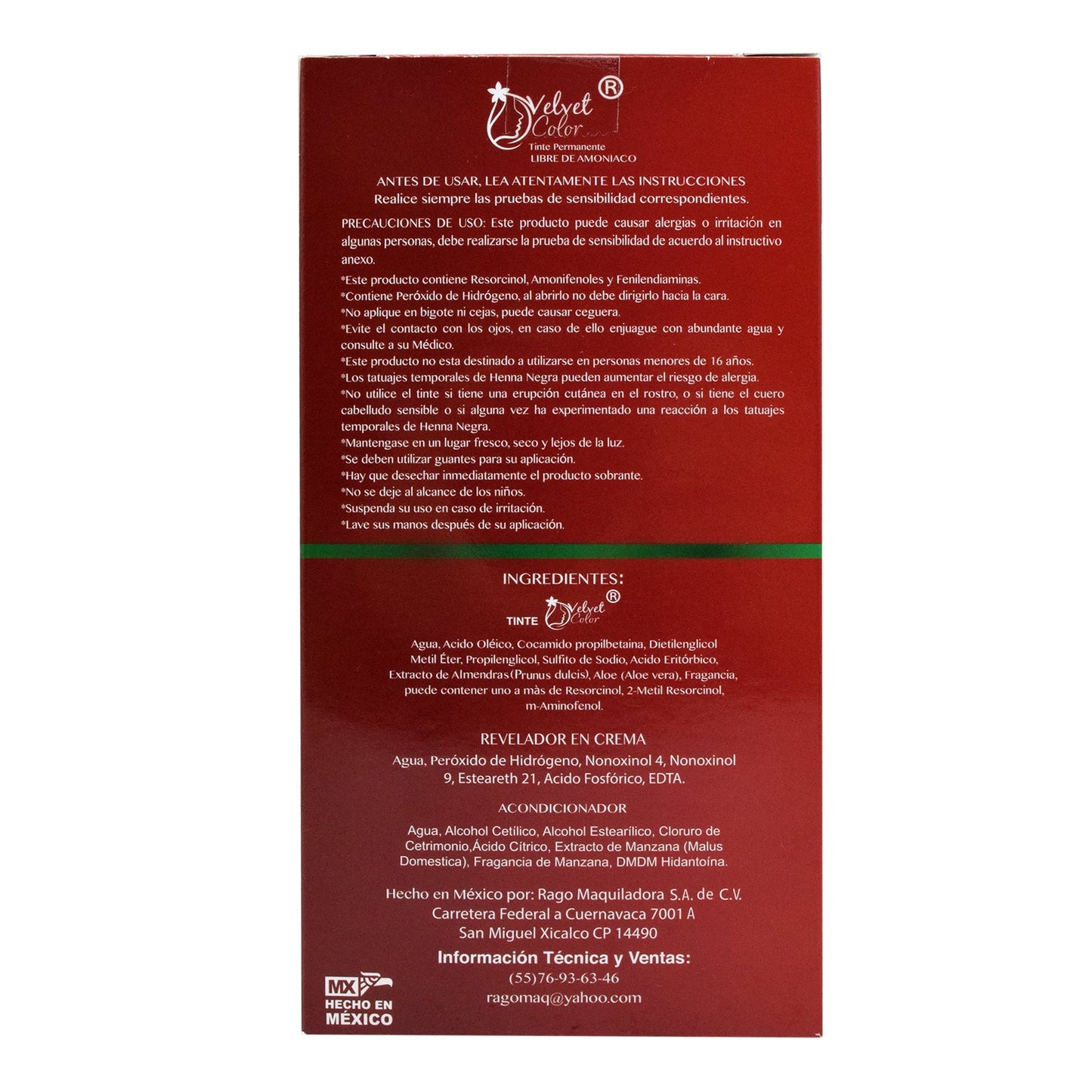 Tinte Rubio Oscuro 150 Mililitros (NATURAL COLOUR)