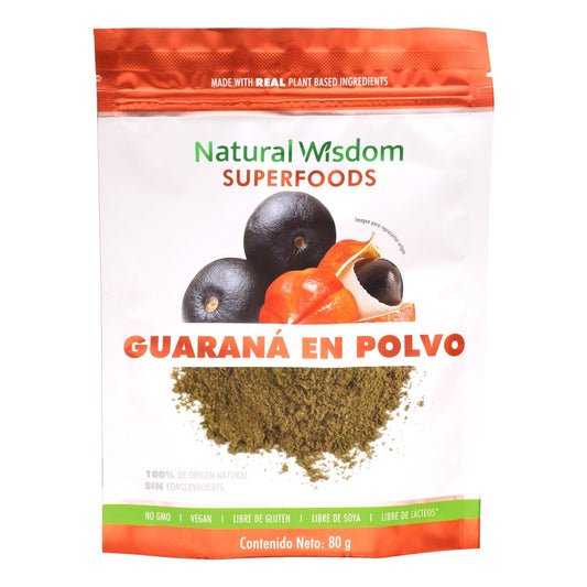 Guarana 80 G (NATURAL WISDOM)