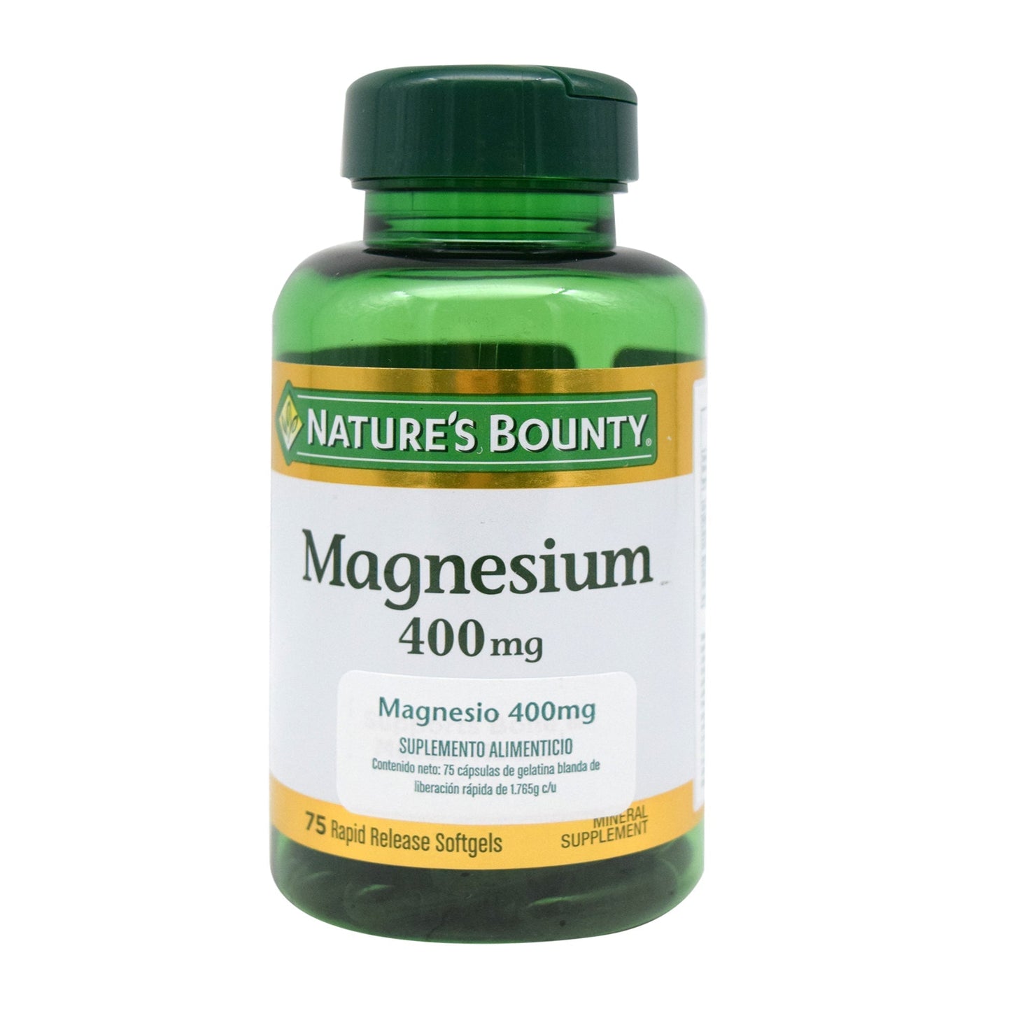 Magnesio 75 Cápsulas (NATURE ´S BOUNTY)