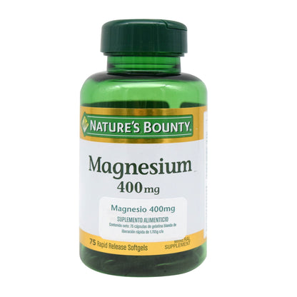 Magnesio 75 Cápsulas (NATURE ´S BOUNTY)